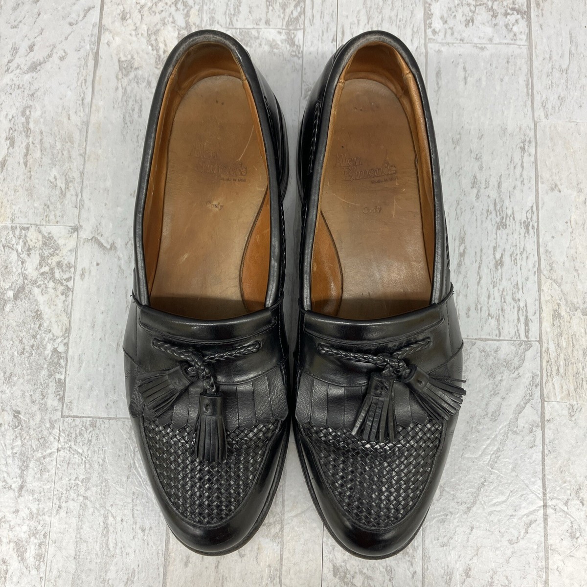Allen Edmonds Cody kiltie tassel loafer 10D Allen Edmonds Cody Loafers Mens 10D Black Leather Kiltie  main image 2