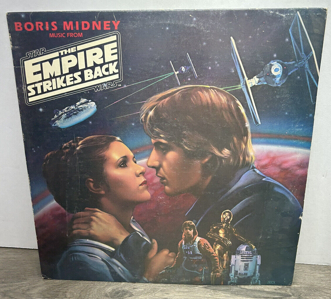 Music From The Empire Strikes Back Star Wars RS 1 3079 RSO Vintage Vinyl Record