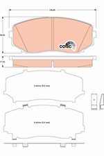 Plaquette de frein Mazda MPV