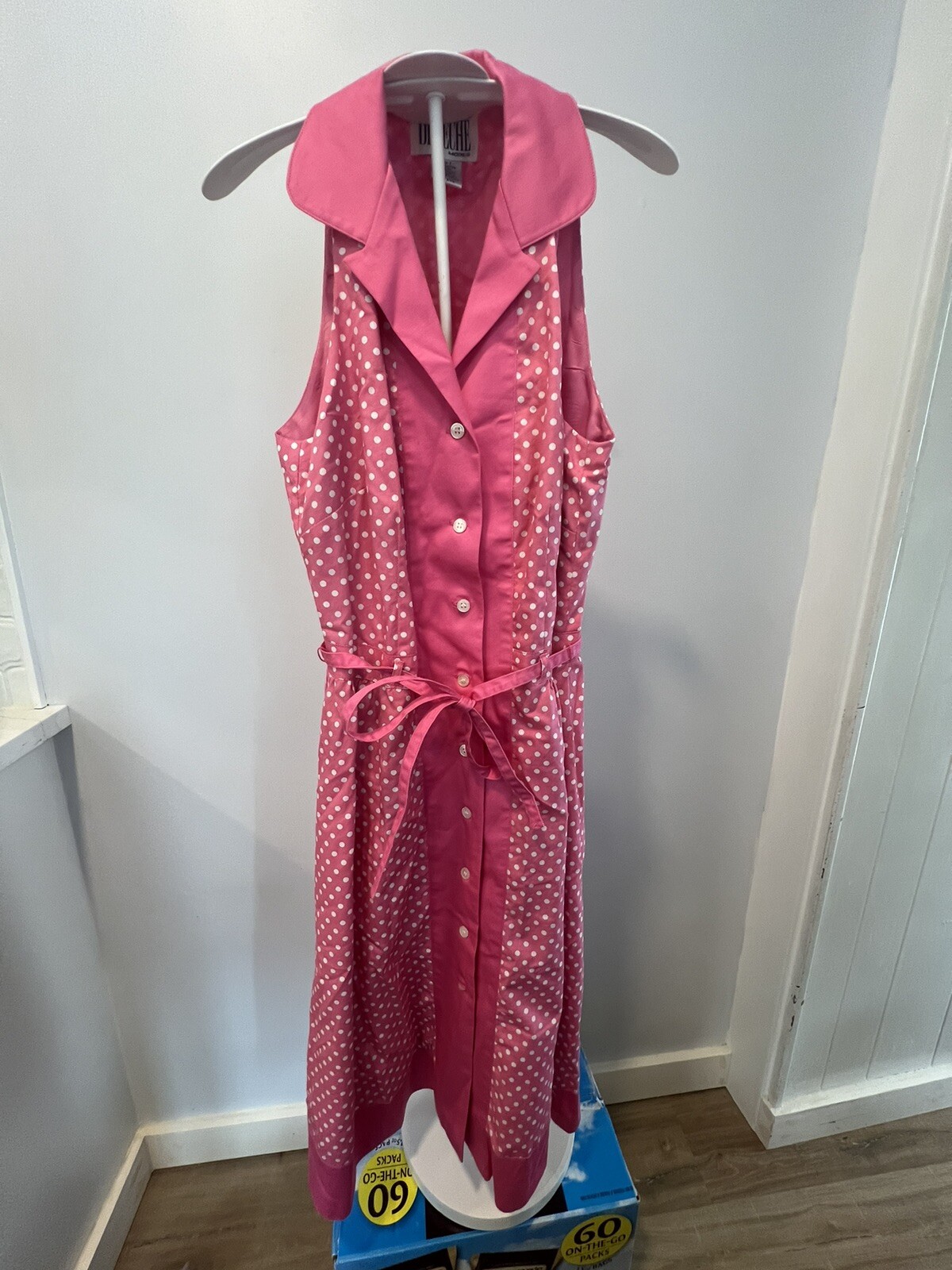 Robe vintage années 80 Yves Cossette Depeche mode bloc de