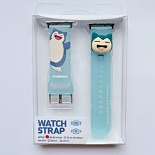 Pokemon Snorlax Figure Apple Watch Band Straps 38 49mm Crocs Jibbitz Compatible