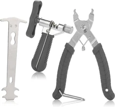 Bike Tool Set(3Pcs) Bike Chain Tool Bike Link Plier Chain Checker Perfect Tool f