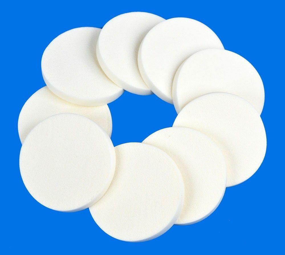 10Pcs Makeup Sponges Puffs Cosmetic Wedges Blender Foundation Makeup