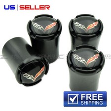 Valve Stem Caps Wheel Tire Black - Us Seller Vt05