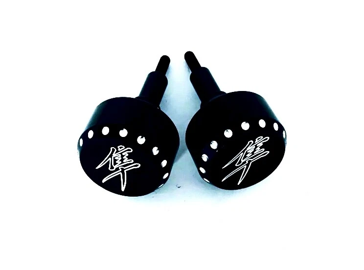 HAYABUSA BLACK CONTRAST DIAMOND CUT NO CUT FRAME SLIDERS 2018 SUZUKI HAYABUSA - Image 3 of 4