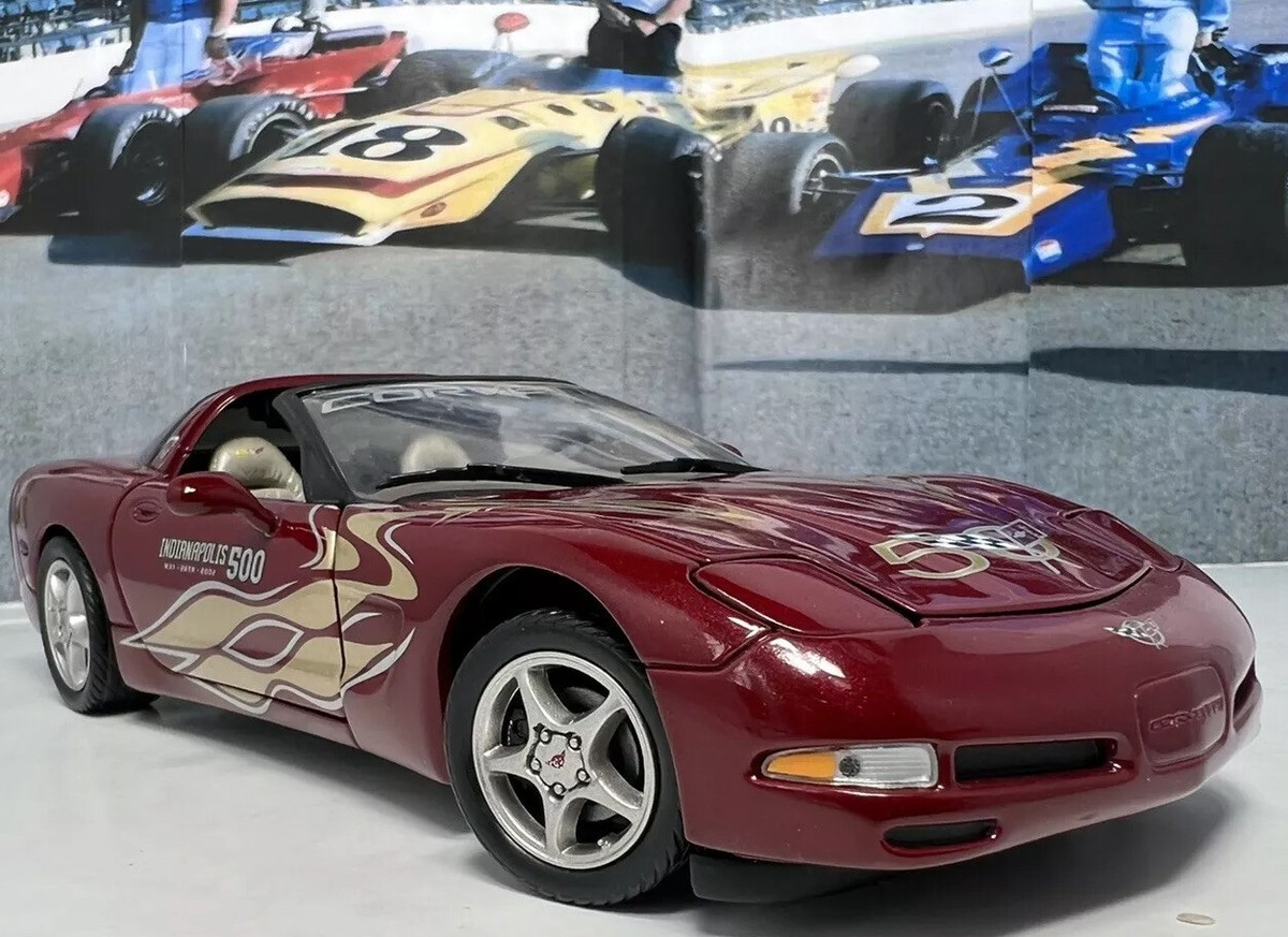 Franklin Mint 2003 Corvette Indy 500 Pace Car Coupe Red 1:24 - 50th Anniversary | eBay Franklin Mint 2003 Corvette Indy 500 Pace Car Coupe Red 1:24 - 50th Anniversary | eBay