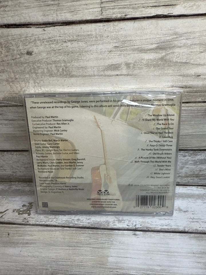 George Jones The Lost Nashville Sessions CD Greatest Hits Ships Free New Sealed Foto 3 de 4