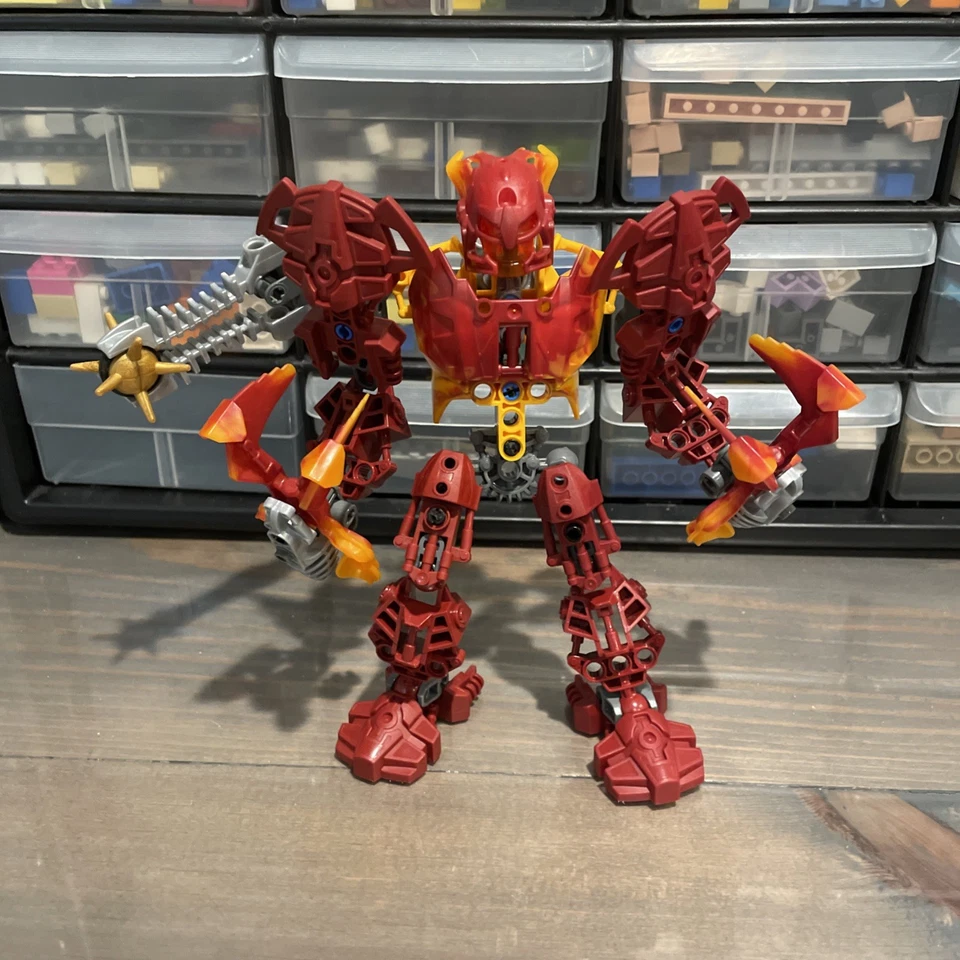 Lego Bionicle Glatorian 8979 Malum + 8978 Skrall con botes y manuales Foto 2 de 4