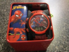 Marvel Spiderman Watch - Red Band - New In Box