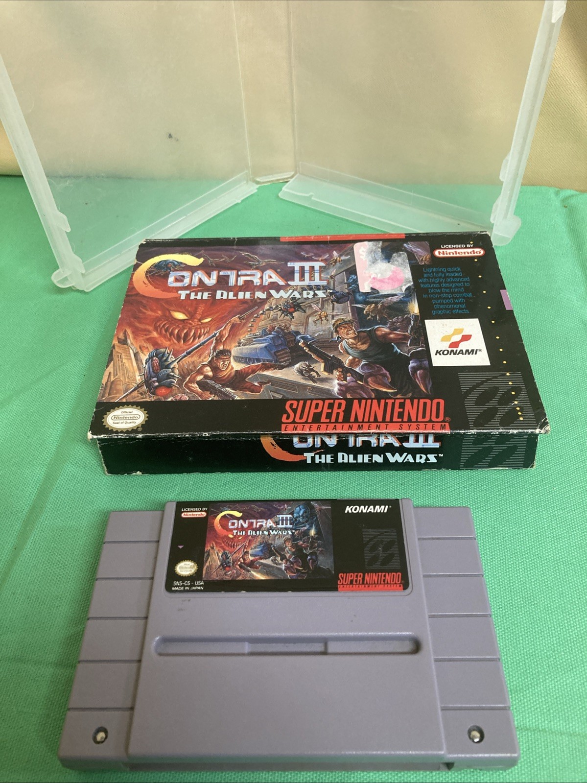 Contra 3 alien wars, snes