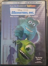 Monsters, Inc DVD Disney Pixar 2-Disc Set 