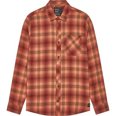 Fox Racing Survivalist Flannel Shirt, Rust Brown