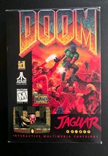 Doom Atari Jaguar boxed with manual and controller inlay