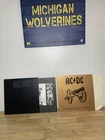 Lot Of ( 2 ) Vinyl Records AC/DC For Those About To Rock 1981 AC/DC Black 1980
