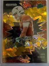 2025 Panini Prizm Draft Picks - Instant Impact Arch Manning #II-AMG Gold Ice...