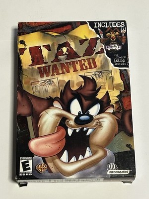 Infogrames Taz: Wanted PC Original Box Only Cartridge Case Windows 98/Me/XP