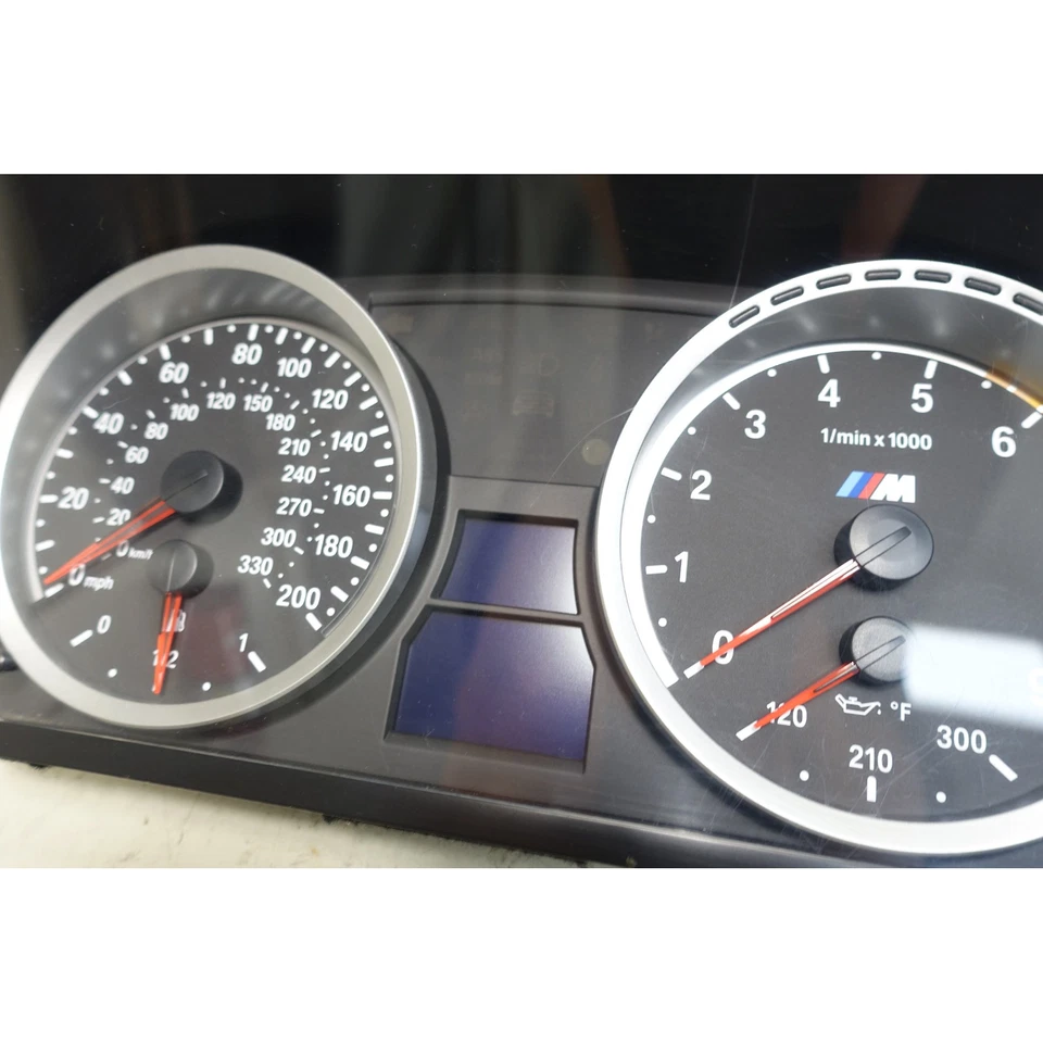 Cuadro de instrumentos BMW E90 M3 E92 08-13 para transmisión de doble embrague OEM Foto 4 de 4