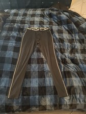 Under Armour Mens Black Cold gear Compression Pants Sz M Full Length