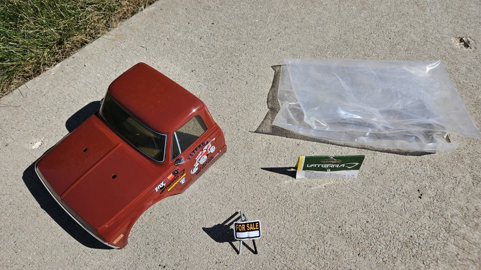 NEW! Custom Vaterra Ascender 1972 Chevrolet K10 Pickup Cab Set VTR230056 - READ! - Image 2 of 4