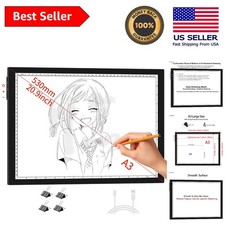 A3 Light Board 16.6x12.6in - 9 Levels Dimming for Tracing Diamond Painting