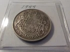 Canadian   1944    Silver   Half   Dollar   Coin