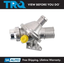 TRQ Thermostat with Housing Assembly Fits 2012-2018 BMW