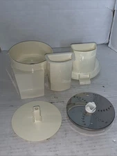 Presto Minnie Max Compact Food Processor Chute Bowl Blade White Replacement Only