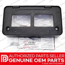 Genuine Toyota Tacoma Oem Front License Plate Bracket Mount Frame 75101-04011