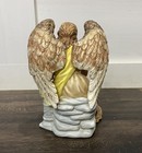 Vintage O 'Well Porcelain Angel 7.75" Tall (Missing Bible) — photo 3