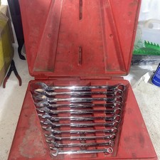 Snap-on 11pc Sae Combination Wrench Set 38-1 Oex12a-oex32a W Case Pb68case Snap-on 11pc Sae Combination Wrench Set 38-1 Oex12a-oex32a W Case Pb68case