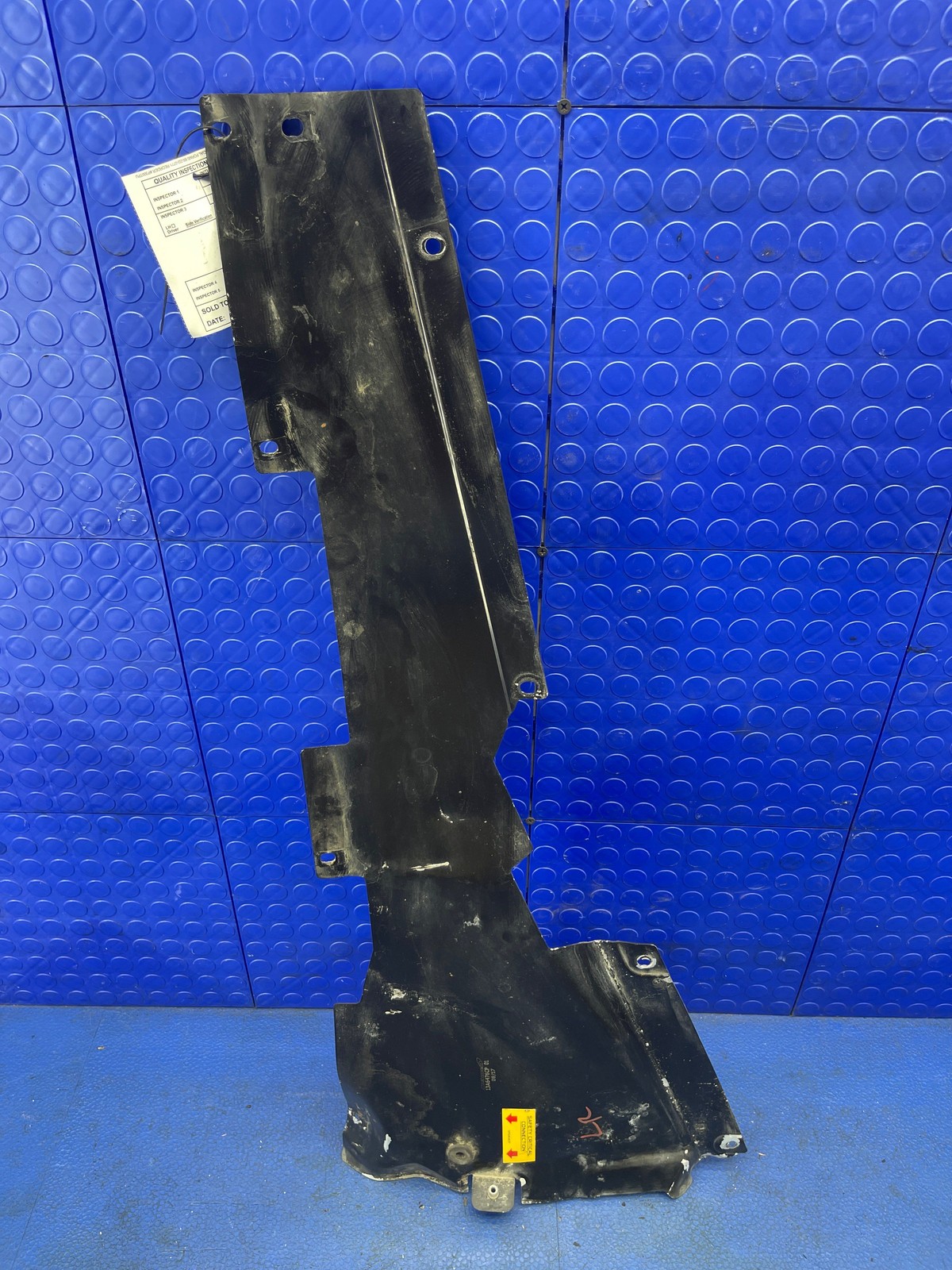2016-2021 MCLAREN 570S OEM REAR LEFT QUARTER UNDERPANEL BODY TRAY PLATE SHIELD