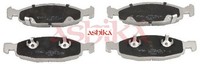 Ashika 50-00-097 Bremsbelagsatz FüR Scheibenbremse Bremsbelagsatz FüR Jeep