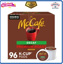 McCafe, Premium Roast Coffee, Keurig Single Serve K-Cup Pods, 96 Count