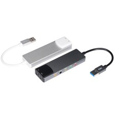 Professional USB Sound Card with Multiple Inputs/Outputs for Recording and