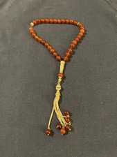 Islamic Prayer Beads With Case. 33 Beads.