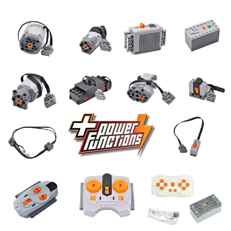 Power Functions Electric Motor 8883 8882 88004 M Large Servo Motor For Lego Part