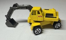 Hot Wheels Excavator 1997 Action Pack Yellow ...