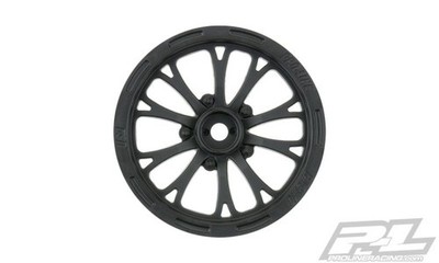 ProLine Pomona Drag Spec 2.2 schwarz 2WD Vorder-Felge (2) 2775-03 Felgen