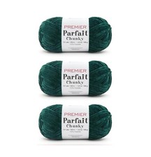 Bundle of 3 - Premier Yarns Parfait Chunky Yarn - Ivy 1150-89