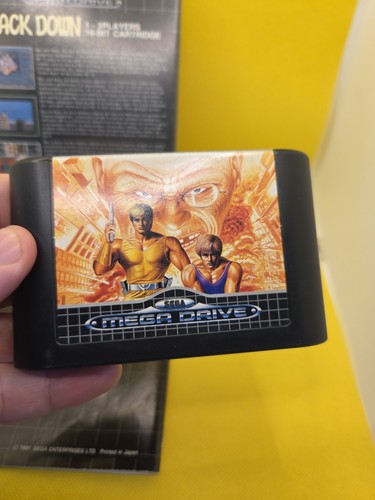 Crack Down Sega Mega Drive gioco 1991 completo + manuale ottime condizioni UK PAL Mega Drive - Foto 5 di 15