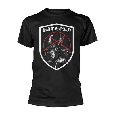 Bathory - Shield Goat T-Shirt - Official Merch