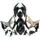 Motorcycle Full Fairing Kit For 2006 2007 GSXR600 750 Body Cowling Black Silve