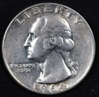 1964-D WASHINGTON QUARTER***90% SILVER