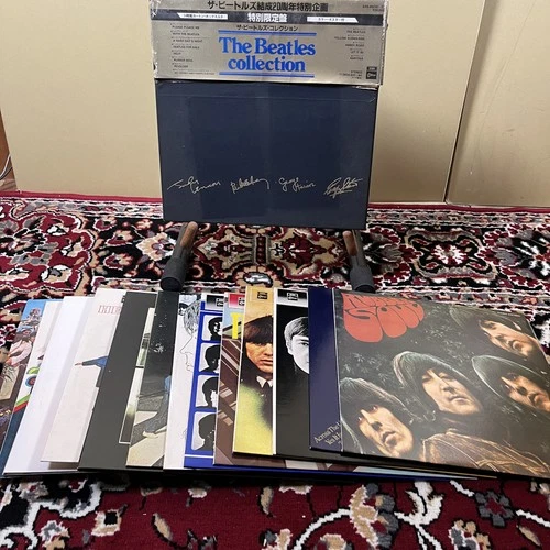 The Beatles Collection LP Box EAS-66010-23 Japan Obi Vinyl Used