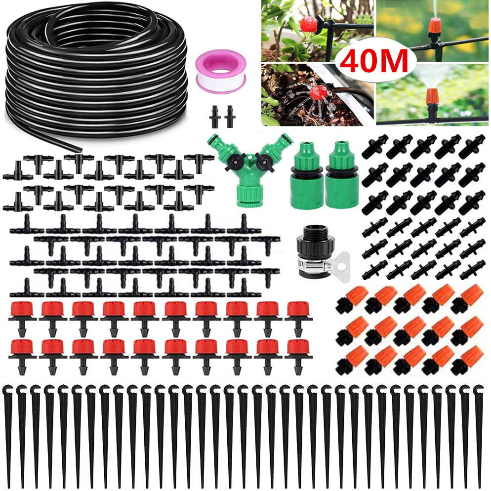 Kit Irrigazione a Goccia Economico 158 Pezzi - Risparmia Acqua e Soldi