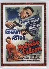 2009 Donruss Americana Combos 218/250 Humphrey Bogart Mary Astor #7 2d8