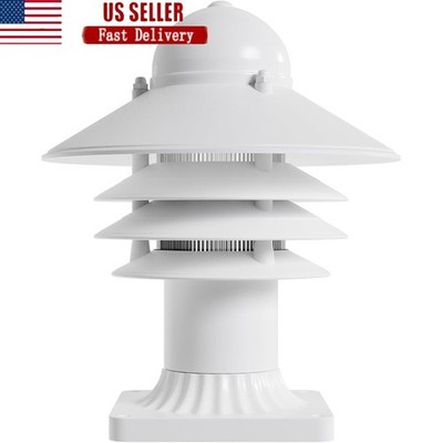 Coastal Outdoor Pier Mount Light Fixture E26 Base Dock Patio Pathway Use