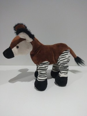 Webkinz Okapi HM445  Retired  Plush Stuffed Animal No Code 9 