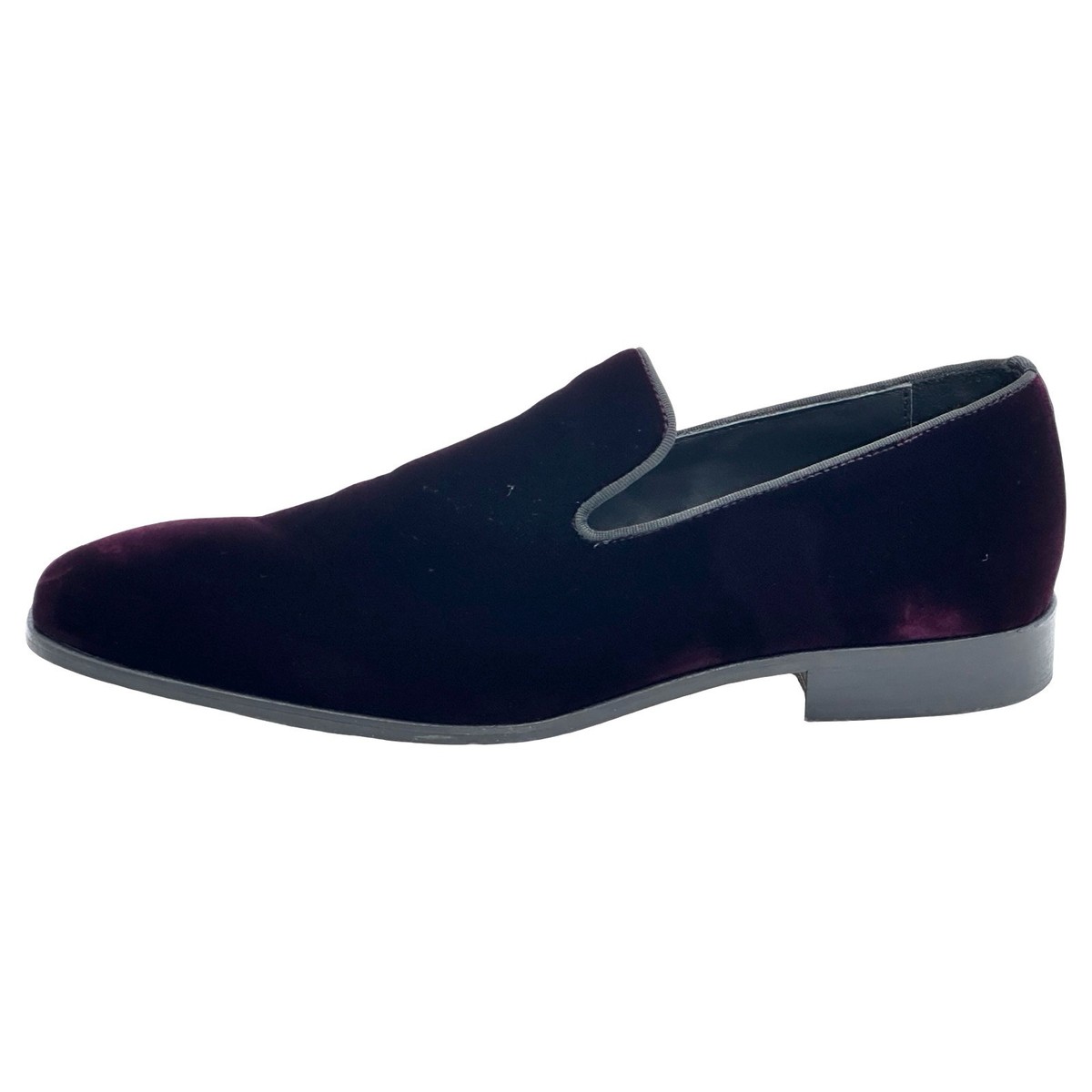 Massimo Matteo velvet leather slip on loafers Italy SZ 8 NEW Mario Matteo Men main image 3