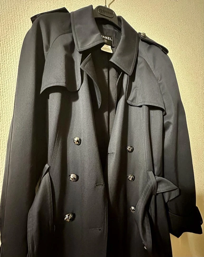 CHANEL Cappotto Trench Corto Collezione Compagnia Aerea 46